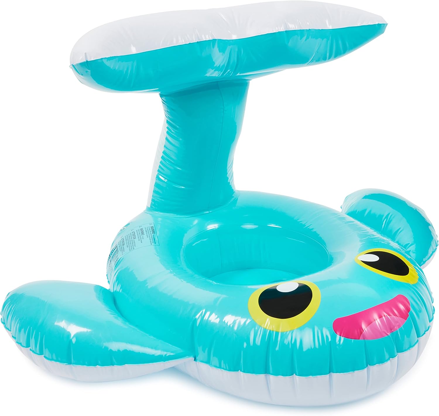 SwimWays Sun Canopy Baby Boat Whale