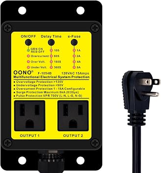Multifunctional Electrical System Protection Device for Home Appliances, Laboratory Testing Instruments, Office Electrical Equipment, Computer Systems, etc. Refrigerator Surge Protector