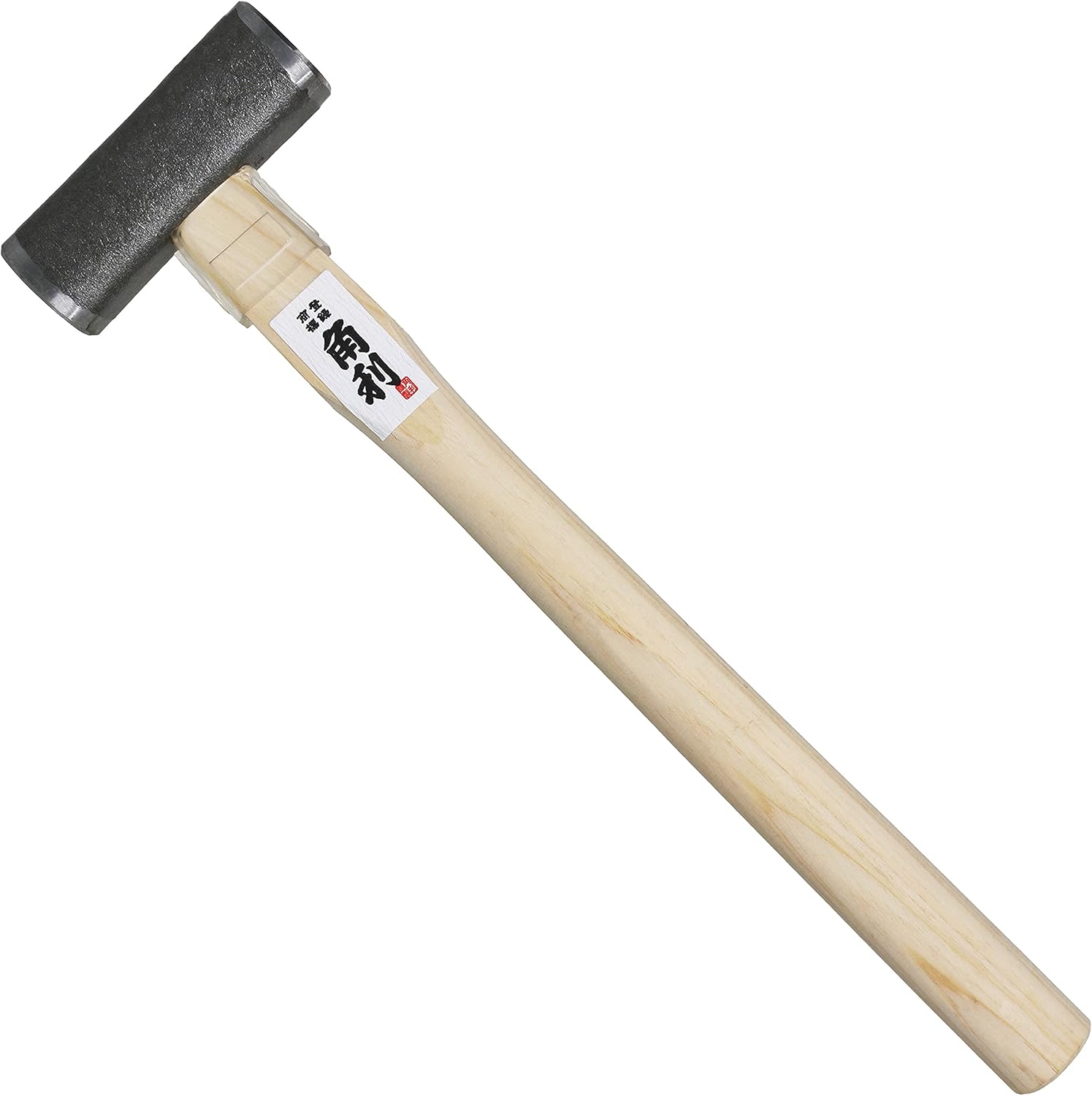 KAKURI Carpenter Hammer GENNO 10.5 oz (300g) Japanese Cypress Wood Handle, Woodworking Hammer Tool for Chisel, Plane, Nail, Heavy Duty Japanese Carbon Steel Square Head Sivler, Made in JAPAN