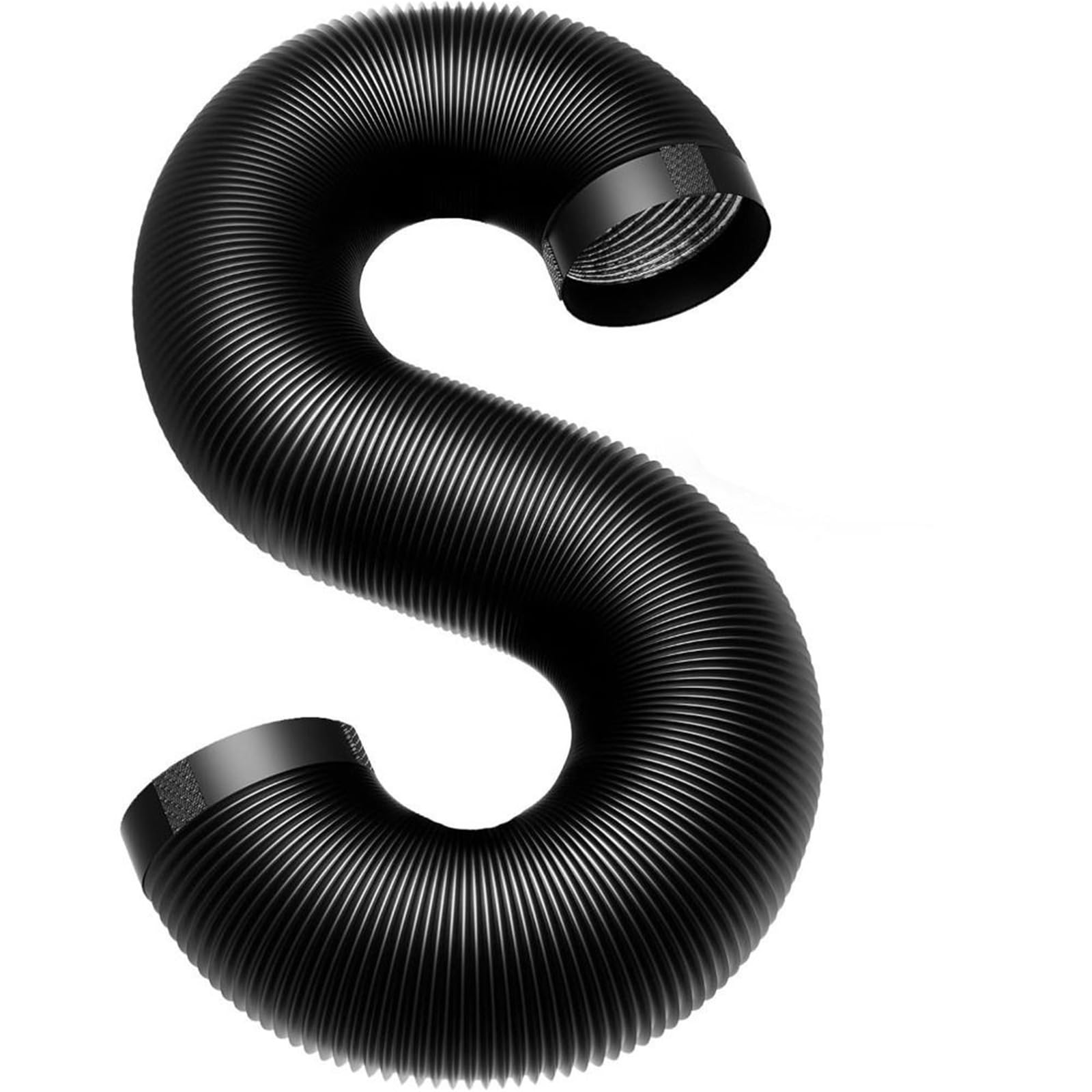 Compatible for les équipements de chauffage et de refroidissement, conduit d'air isolé à 3 couches de 6/7 pouces, tuyau d'échappement flexible et robuste for ventilation intérieure(180mm-3m)
