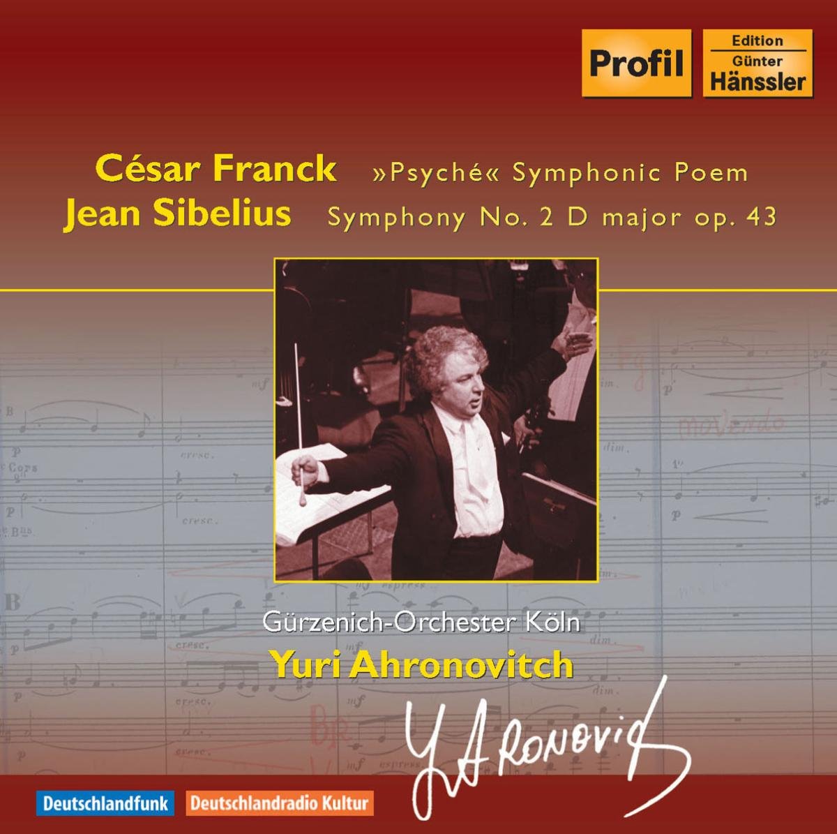 César Franck: "Psyché" Symphonic Poem/ Jean Sibelius: Symphony No. 2
