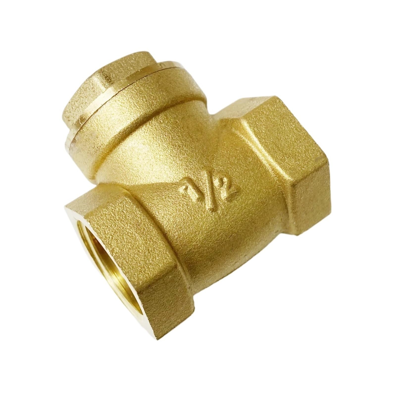 Clapet anti-retour unidirectionnel en laiton, filetage femelle BSP, clapet anti-retour 1/2" à 2"(2")