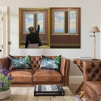 La Lunette D'approche 1963 by Rene Magritte Prints