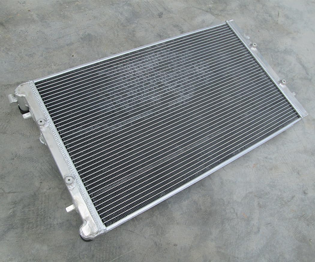 Full Aluminum Cooling Radiator For 1999-2006 VW VAG Golf Jetta MK4 Audi TT MT + 2x Fans