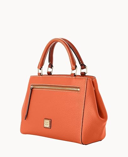 Miniatura 2 de Dooney & Bourke Bolsos de mano de diseñador para mujer, bolso pequeño de cuero de grano de guijarros con correa cruzada