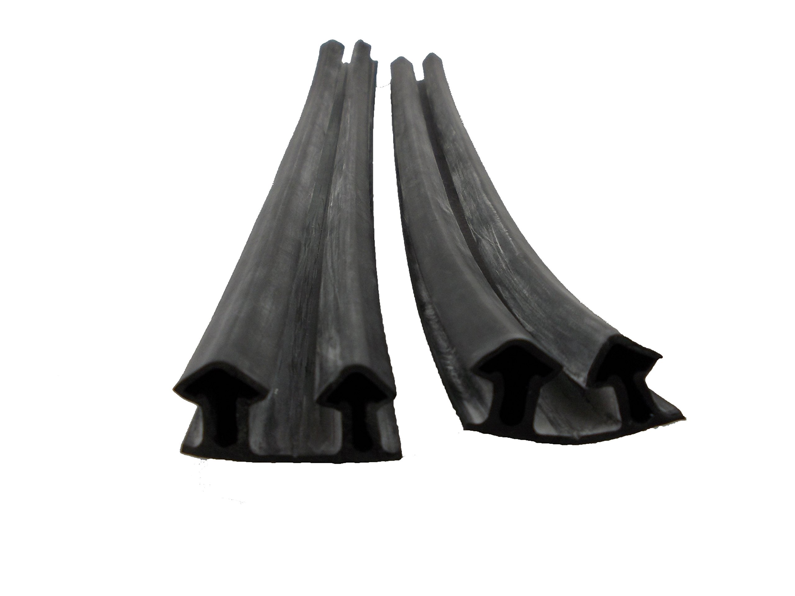 Cold Room Door Gasket Door Seal Black with Fixing PVC Strip 6 meter