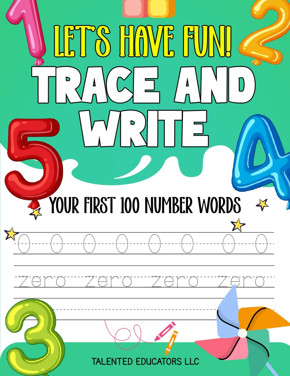 Let's Have Fun! Trace and Write Your First 100 Number Words