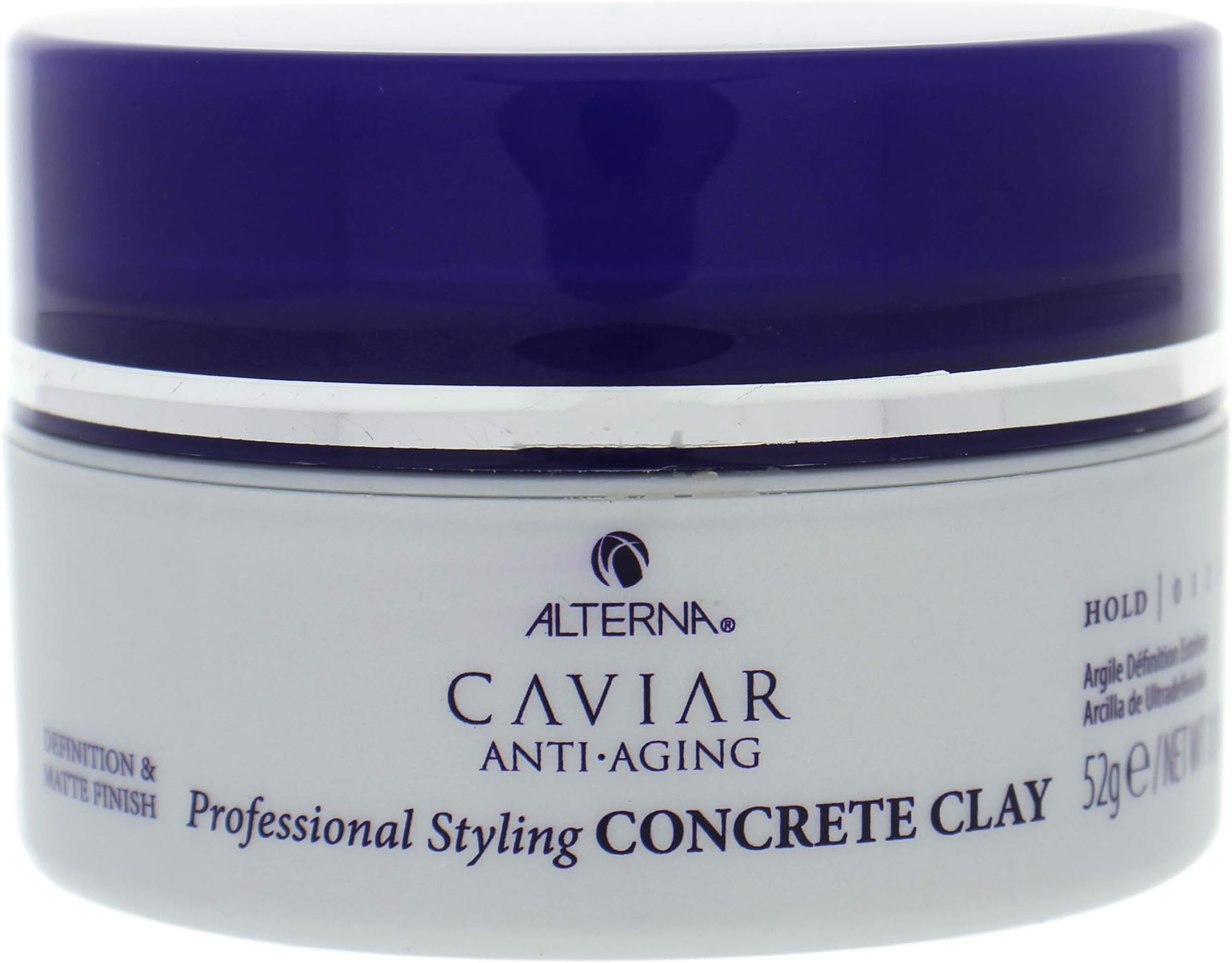 Alterna Caviar Professional Styling Concrete Clay, 1.85 Ounce | Provides Long-lasting Texture & Separation, Matte Finish | Sulfate Free
