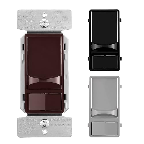 Eaton Regulador universal deslizante 120V, negromarróngris