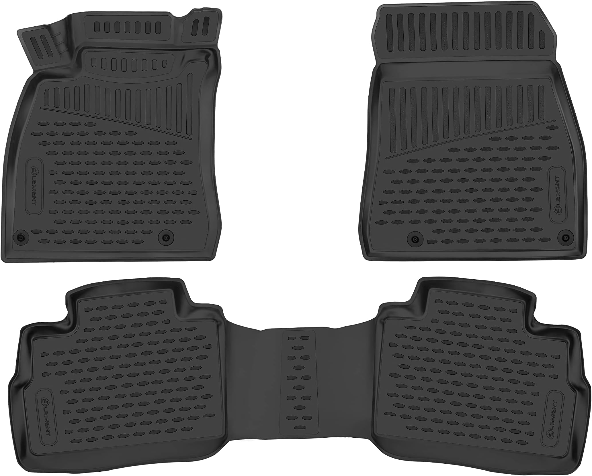 Fits 20202024 Nissan Sentra Floor Mats Front & 2nd Row