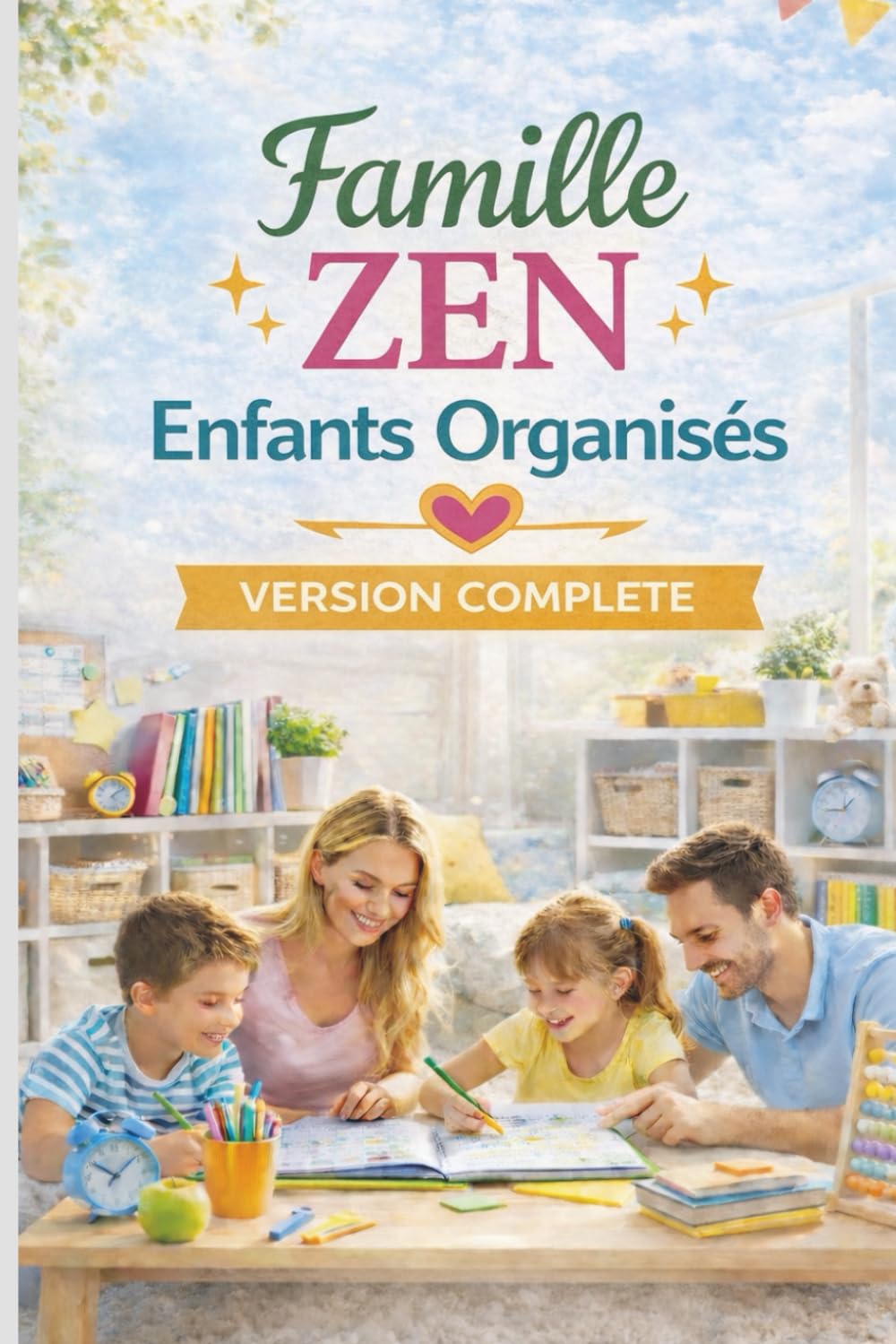 Famille Zen, Enfants Organisés: Guide pratique pour une maison organisée et une famille sereine