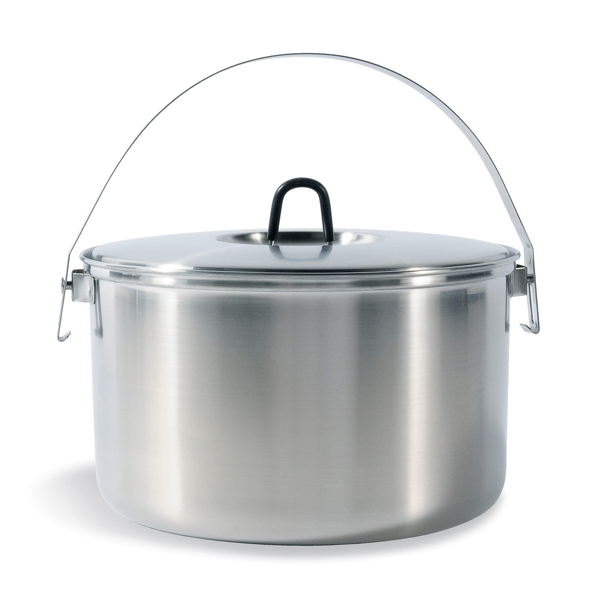 Tatonka Family Cook Set L (4-teilig) - Camping-Kochgeschirr aus Edelstahl - Bestehend aus Einer Pfanne und 3 Töpfen mit Deckel