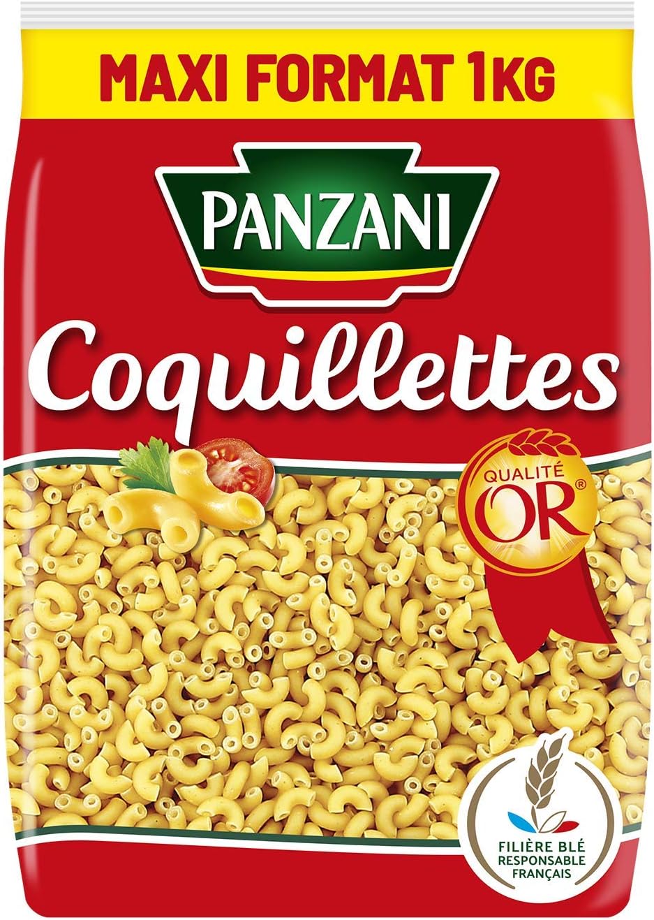 Pasta coquillettes Maxi Format 1 kg