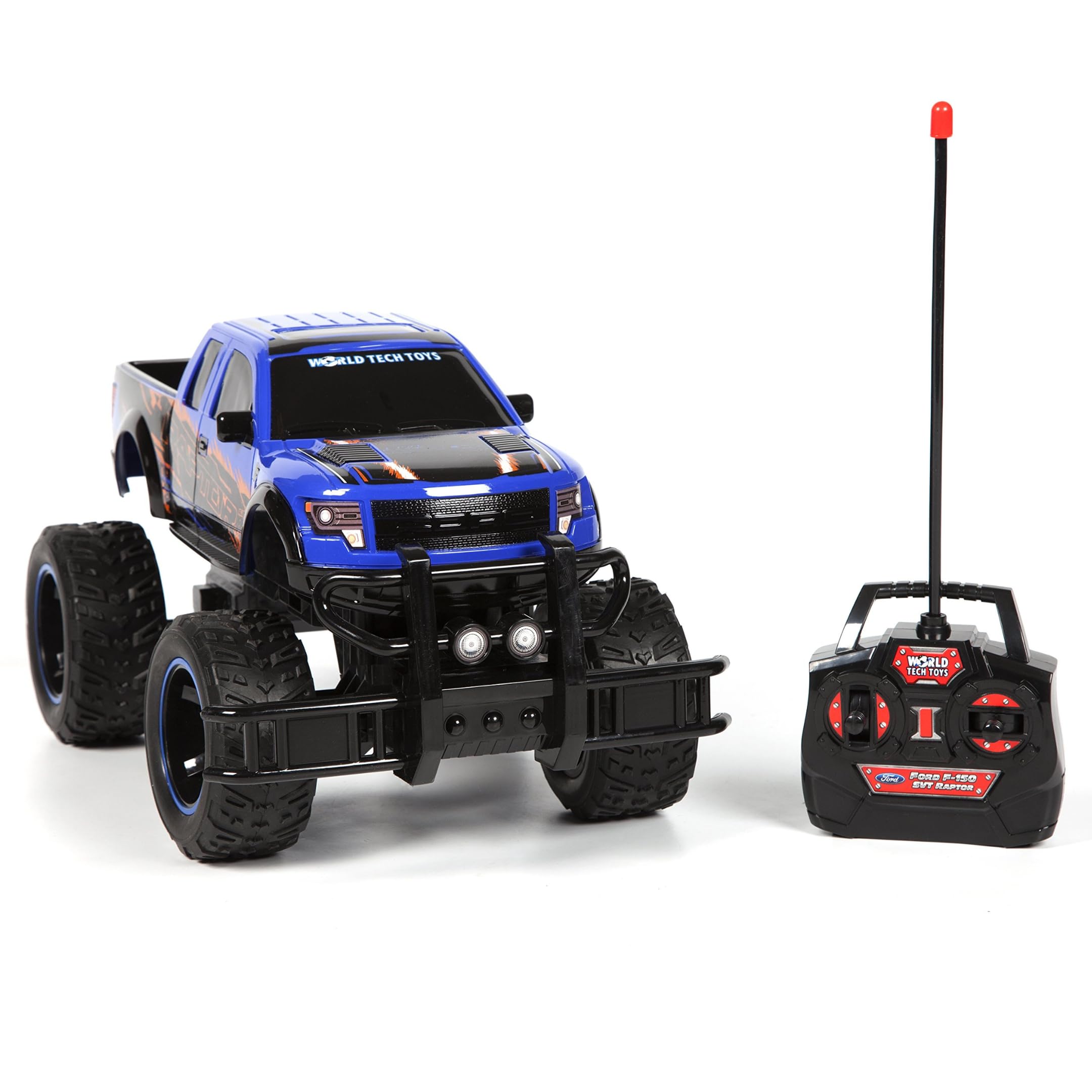 Amazon.com: World Tech Toys 1:14 Ford F-150 SVT Raptor RC Truck