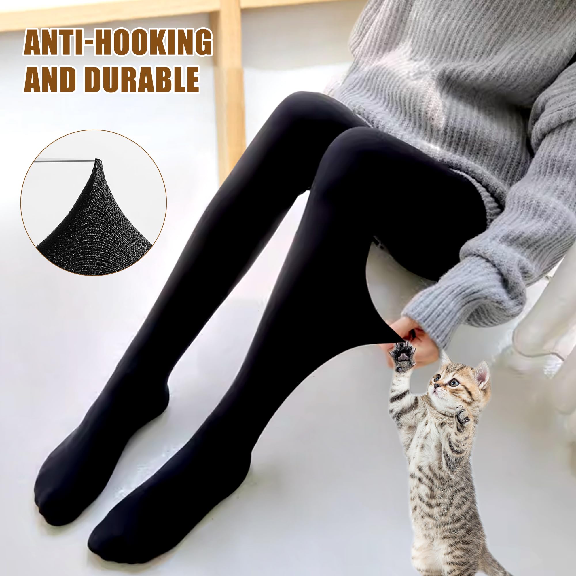 beifon Umstandsstrumpfhose 100 DEN, Blickdicht Umstands Strumpfhose Schwangerschaft Umstandsmode Umstandsleggings Schwangerschaftsstrumpfhose leggings für Schwangere(150 g, Schwarz)