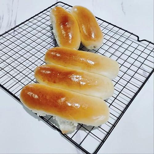 Miniatura 8 de Estantes de refrigeración multifuncionales  Estantes de enfriamiento para hornear  Estantes de enfriamiento de galletas para cocina, parrilla de