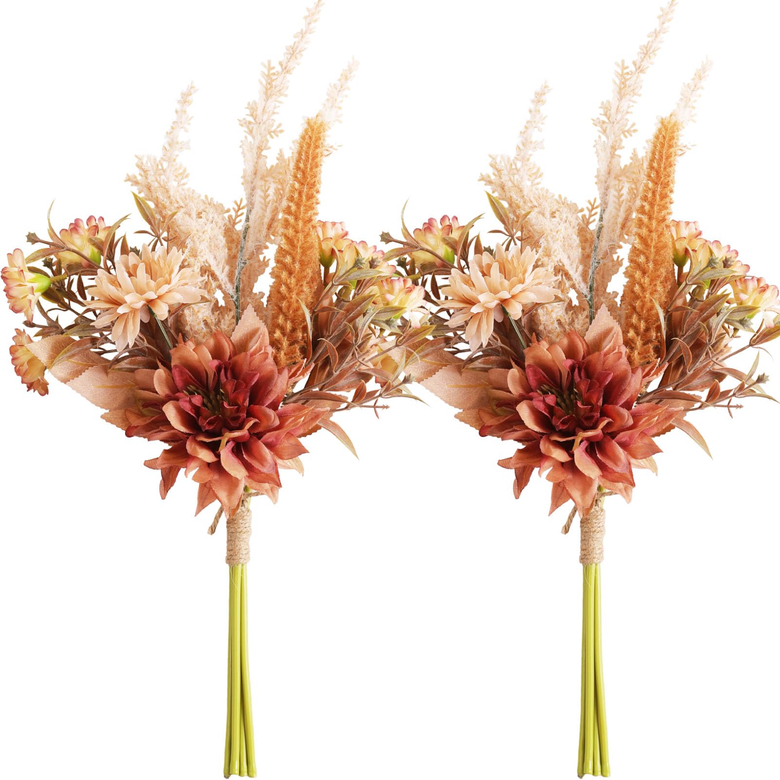 Realistic Silk Faux Flower Arrangement