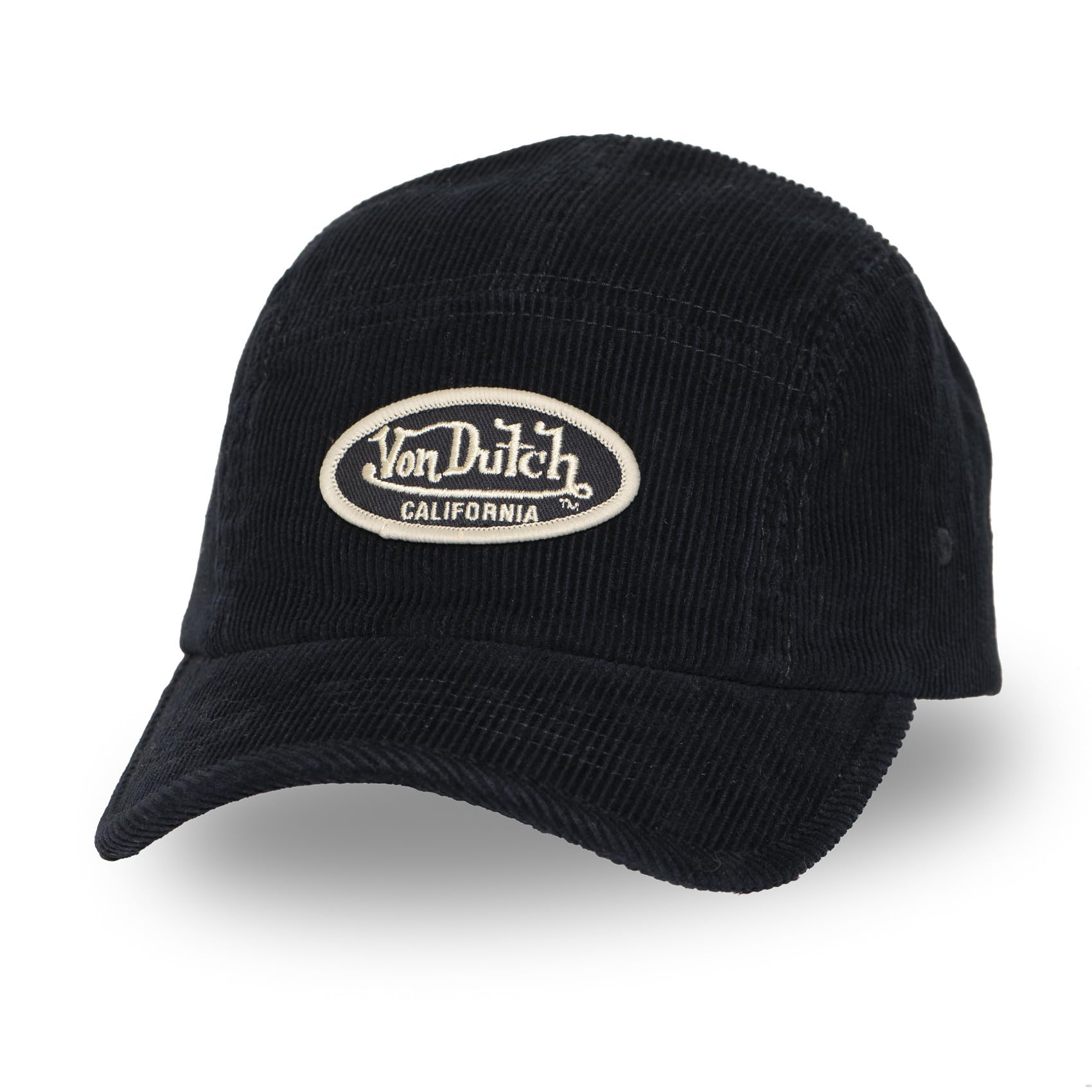 Von Dutch Unisex Black / White Men's Baseball Cap, Original, One Size
