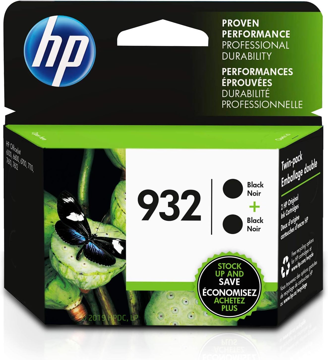 hp 932xl black