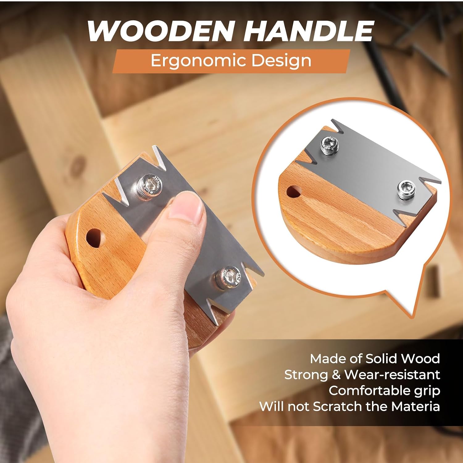 Edge Banding Trimmer for Woodworking & 1PCS Replacement Blade