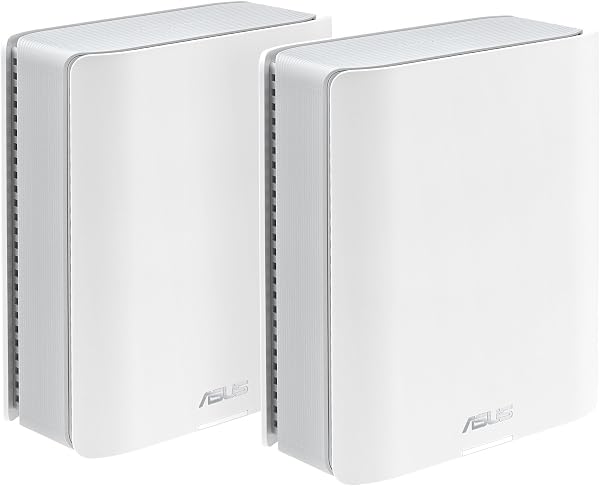 ASUS ZenWiFi BT8 Tri-band WiFi 7 Mesh, 14 Gbps, 5900 sq.ft. (2pk), Dual 2.5G Ports, Security and Parental Controls Included, Smart Home Master SSIDs, 4G & 5G Mobile Tethering - 1