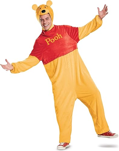 Disguise Disfraz de Winnie the Pooh Deluxe para adultos