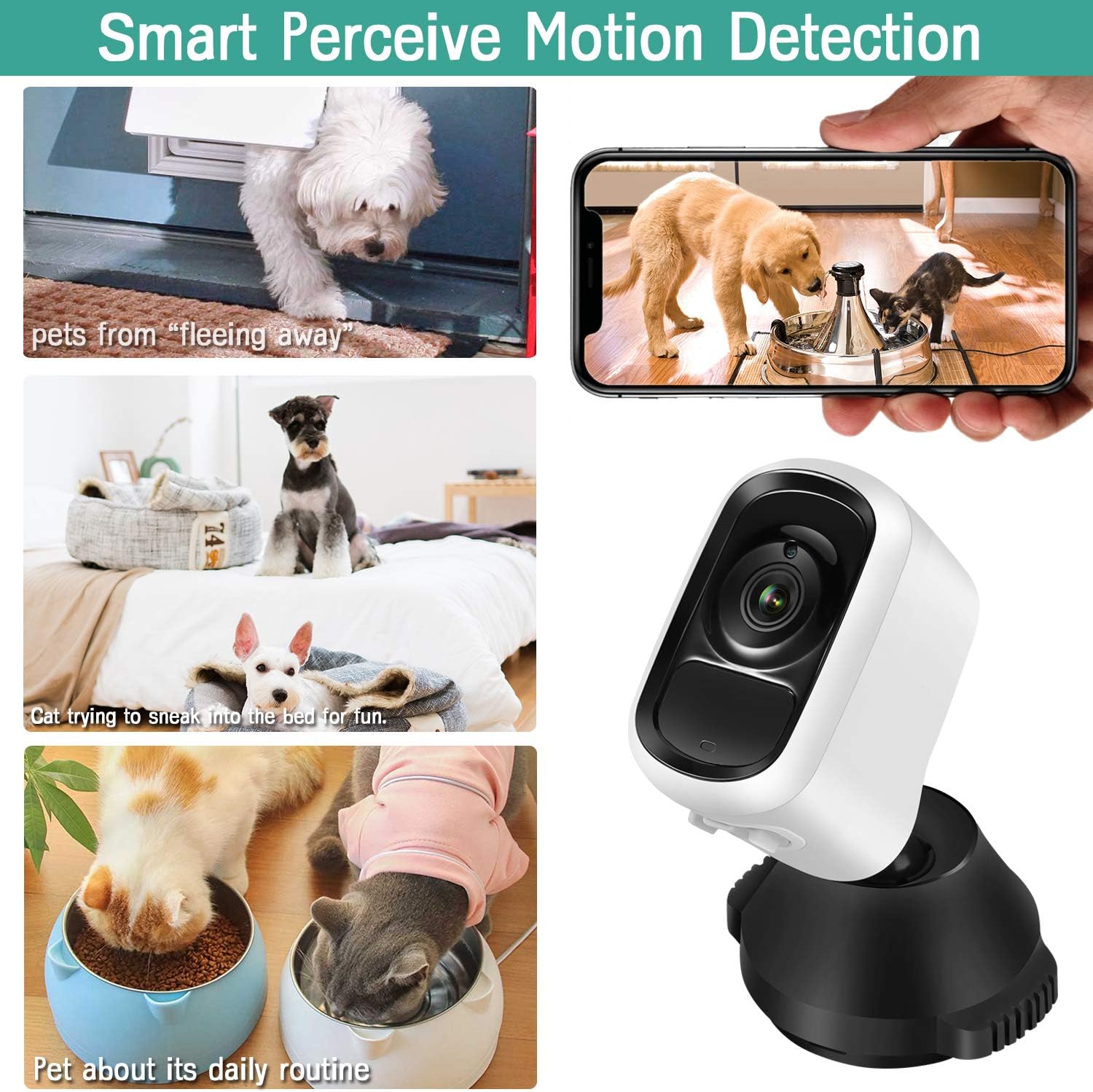 Exсluѕіvе Dіѕсоunt 🔥 1080P AI Security Camera Outdoor Wireless WiFi, Wireless Rechargeable Battery Powered Camera for Home Security Camera System, Color Night Vision, 2-Way Talk, Waterproof Support TF Card/Cloud Service