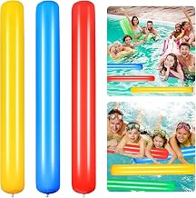 Inflatable Pool Noodle, Hollow Swimming Bar, Swimming Pool Noodle for Kids and Adults