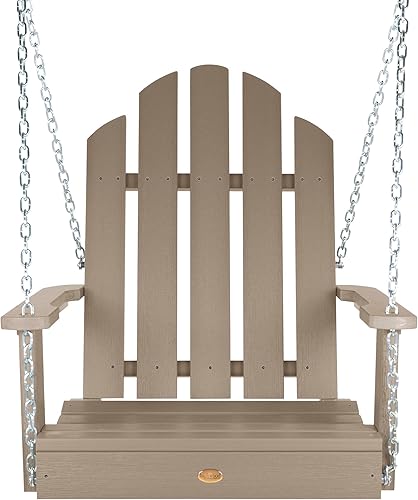 Miniatura 2 de Highwood AD-SW2CW23-WBR Classic Westport - Columpio de asiento individual, color marrón bosque