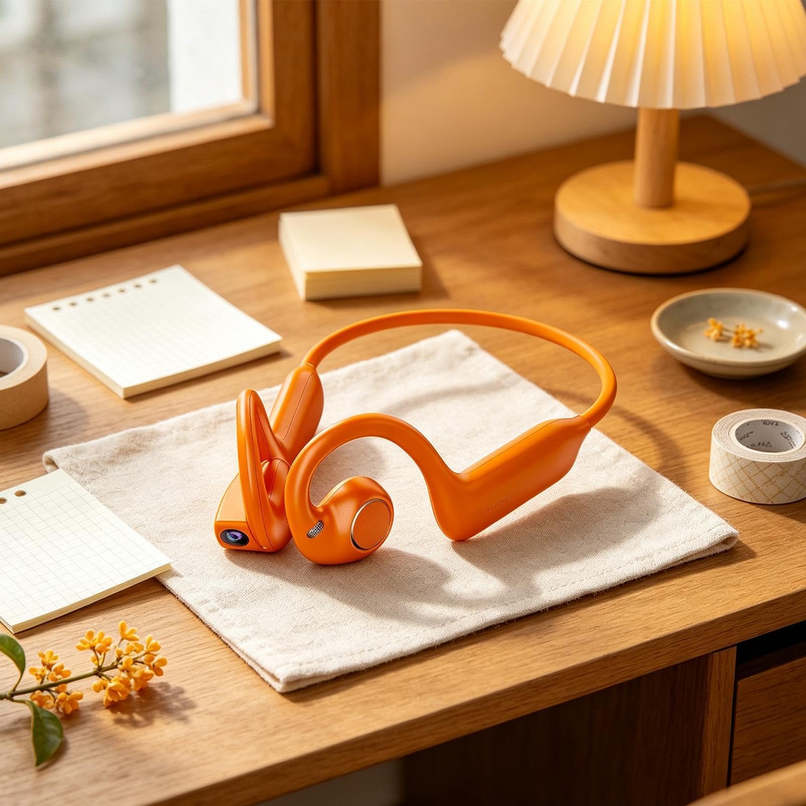 Casque Open Ear Écouteurs Smart Open Ear à Traduction IA avec Caméra