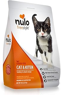 Nulo Adult & Kitten Grain Free Dry Cat Food With Bc30 Probiotic (Turkey, 5Lb Bag)