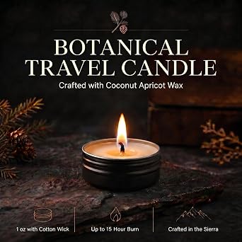 Hemlock Park Desert Collection Travel Sized Tea Light Candle Gift Set