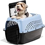 Petmate Two-Door Petit chien Kennel & Kennel de chat (Top Chargement ou chargement avant Pet Carrier, idéal pour les petits animaux, fait avec des matériaux recyclés, 24 longueur) Pour les animaux de compagnie jusqu'à 15 Livres