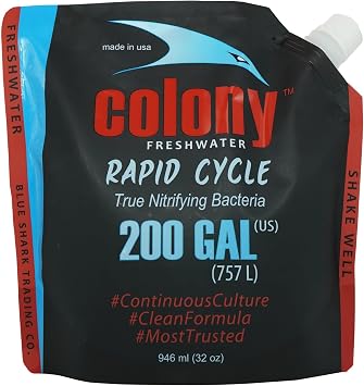 ATM Blue Shark Formerly Colony Freshwater Rapid Cycle 200 gal Tank Cycle 32 oz