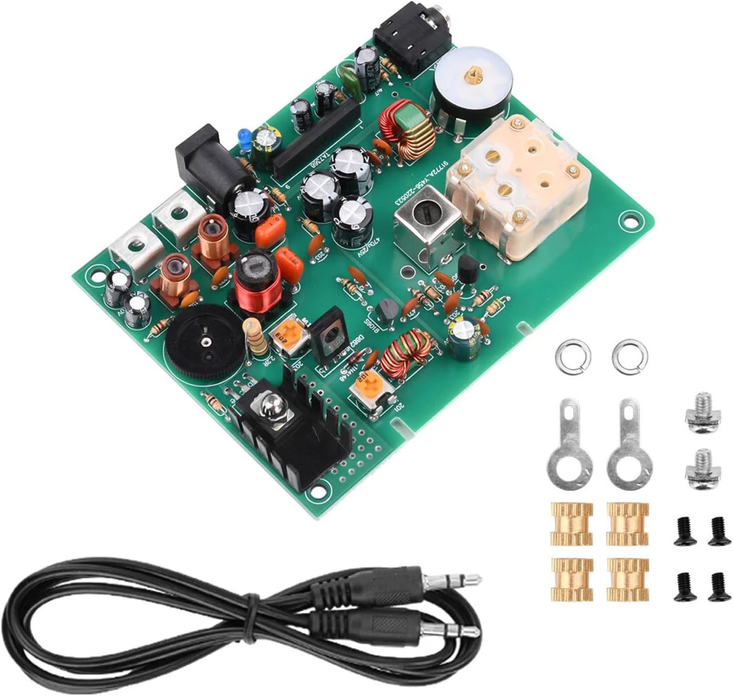 Radio Medium Wave Transmitter, Adjustable DIY Transmitter Kit with 9V2A DC Power Supply