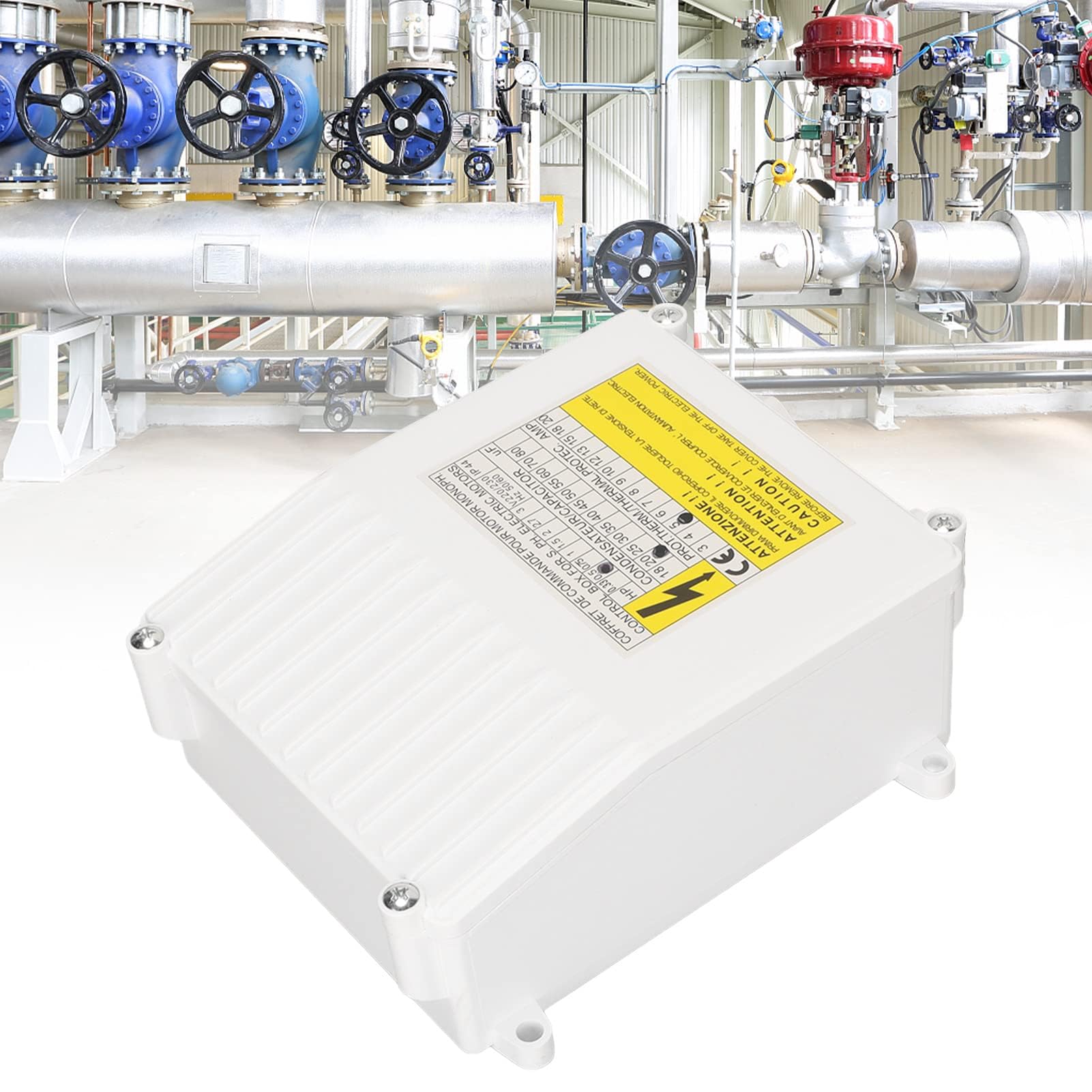 Controlador de Bomba con Protección Térmica, 220V, 1100W, Enchufe UE, ABS y Cobre, para Bombas de Agua Portátiles, Sumergibles y de Pozo Profundo