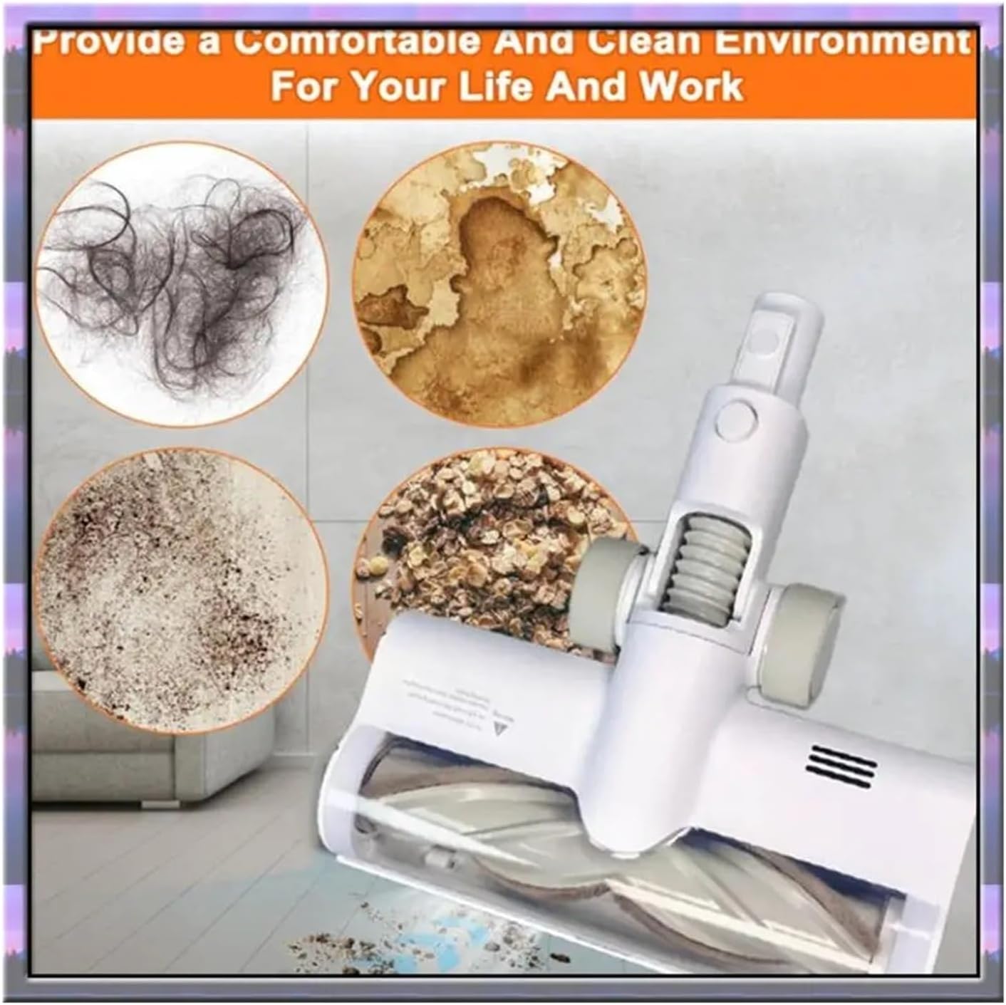 Compatible for Dreame R10 R20 R30 T10 T20 T30 V12 V16 Vacuum Cleaner Accessories Hardwood Floor Brush