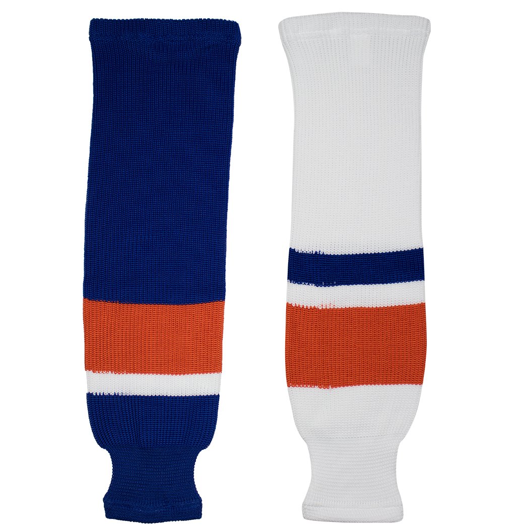 TronX Long Island Knit Hockey Socks (32 Inch - White)