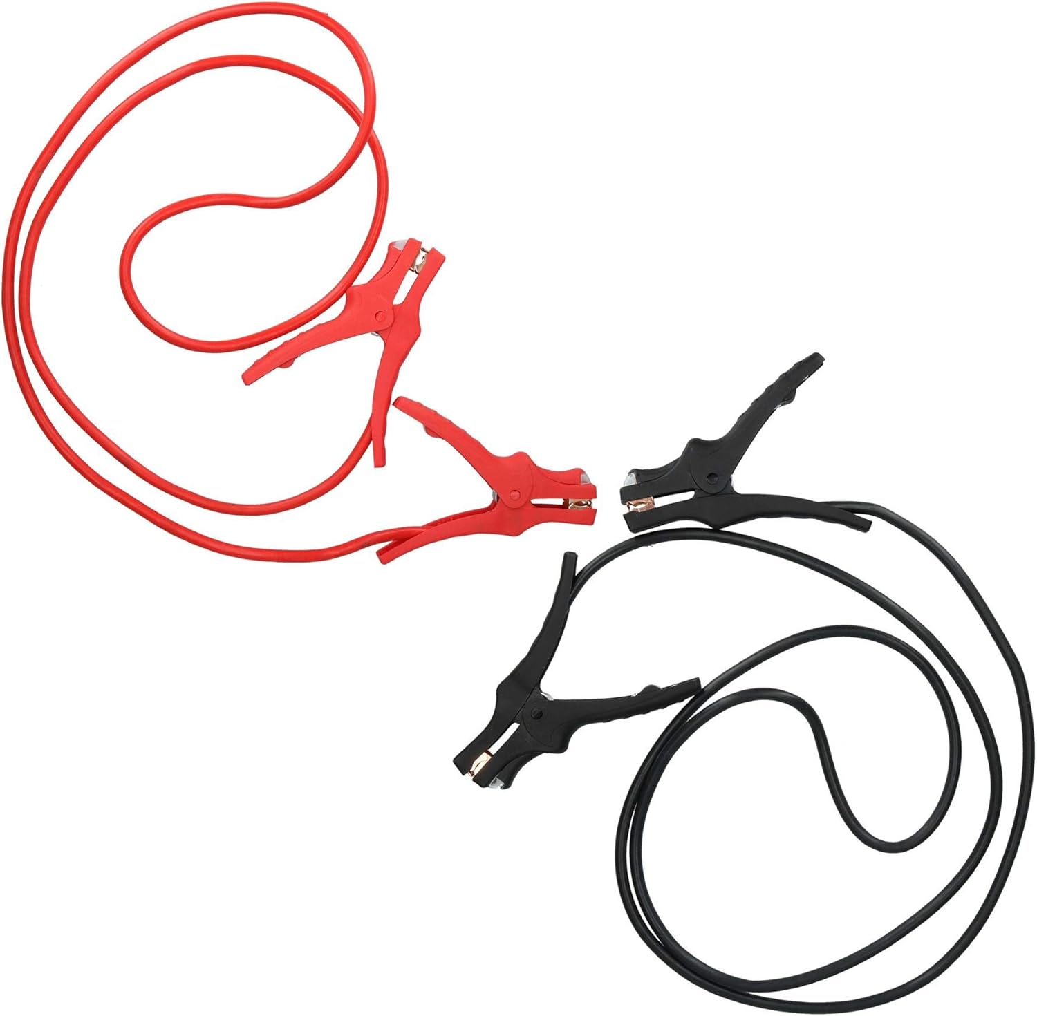 Auto LED Light Booster Jump Lead Cables and Clips Clamps 400amp 2.5 Metres