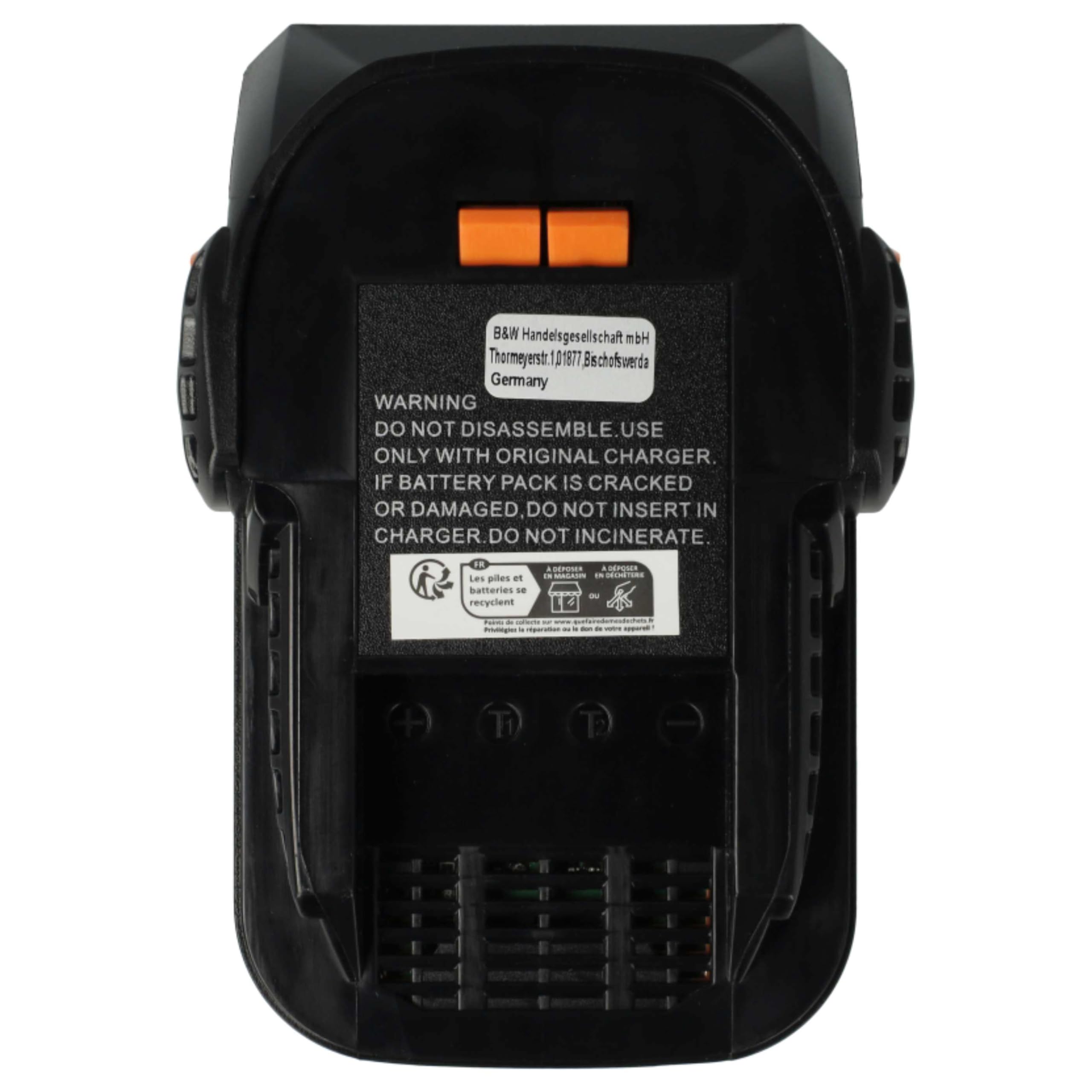 vhbw 2x batteria compatibile con AEG BS 18C, BMS 18C, BEX18-125 LI-402C, BHO 18, BFL 18, BKS 18 utensile (3000 mAh, Li-Ion, 18 V)