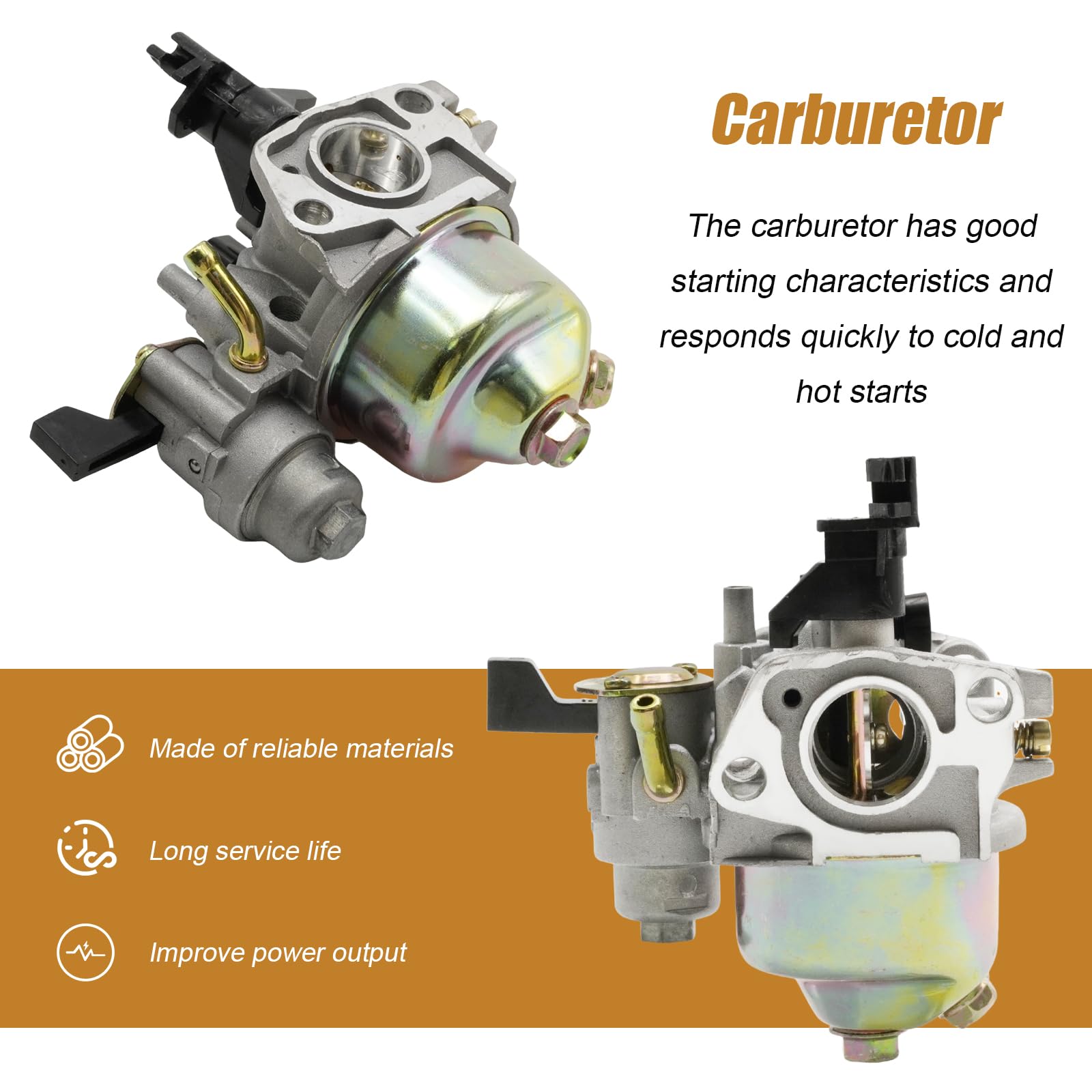 Amazon.com : Anxingo 16100-Z0T-911 Carburetor Kit Replacement for