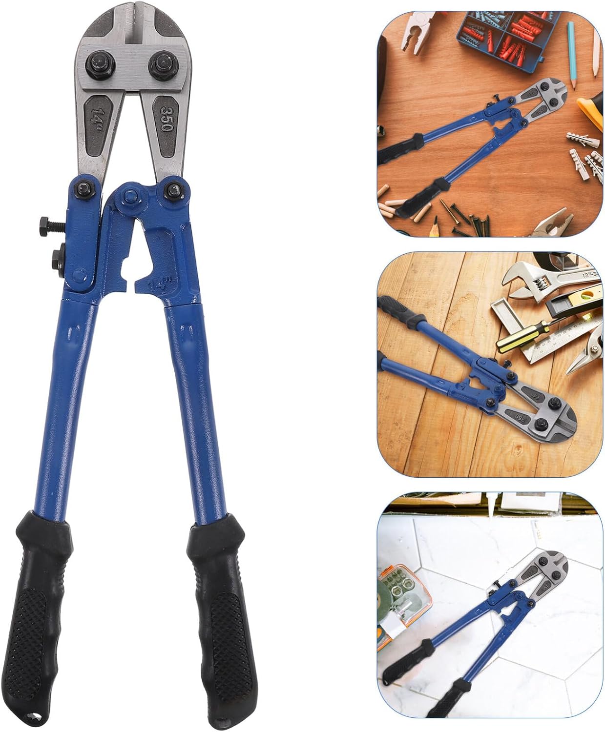 iplusmile Ergonomic Heavy Duty Bolt Cutter Manual Cable Cutter for Wire and Labor Saving Design for Construction and Projects