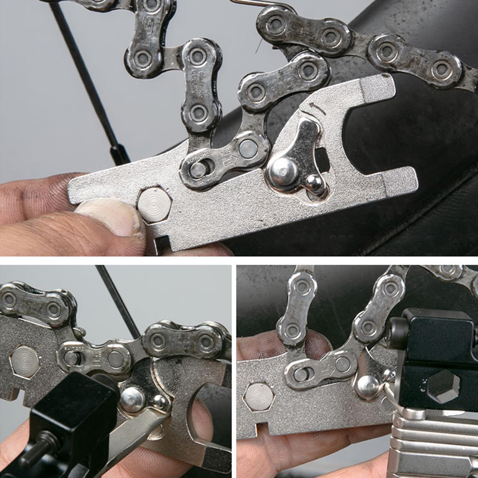 Tragbares Fahrradreifen Reparaturwerkzeug Set, multifunktionales Pannen Wartungswerkzeug, Fahrräder, Reifen Set mit Tasche, Fahrrad Reparatur