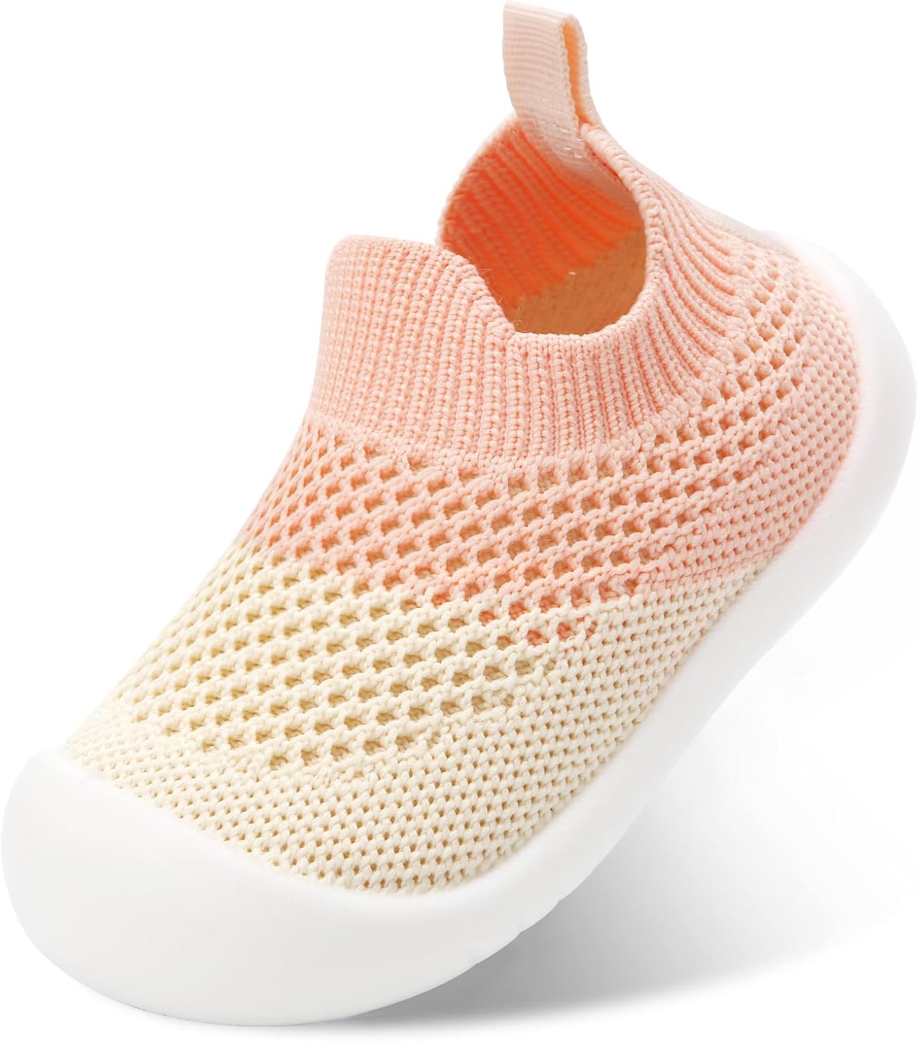 Child Sneakers Boys Women Breathable Mesh First Strolling Sneakers Youngsters Lightwe…