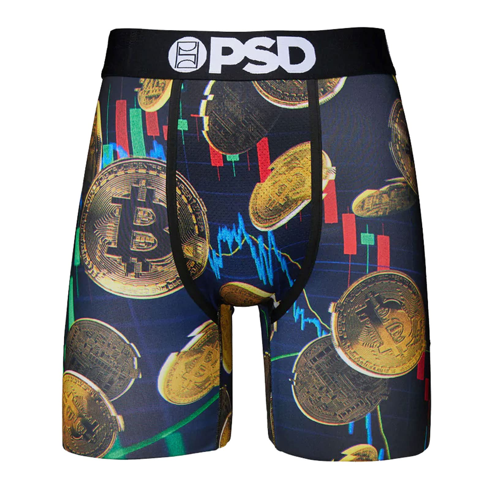 PSD Mens Crypto Moves Boxer Briefs Multi XXL