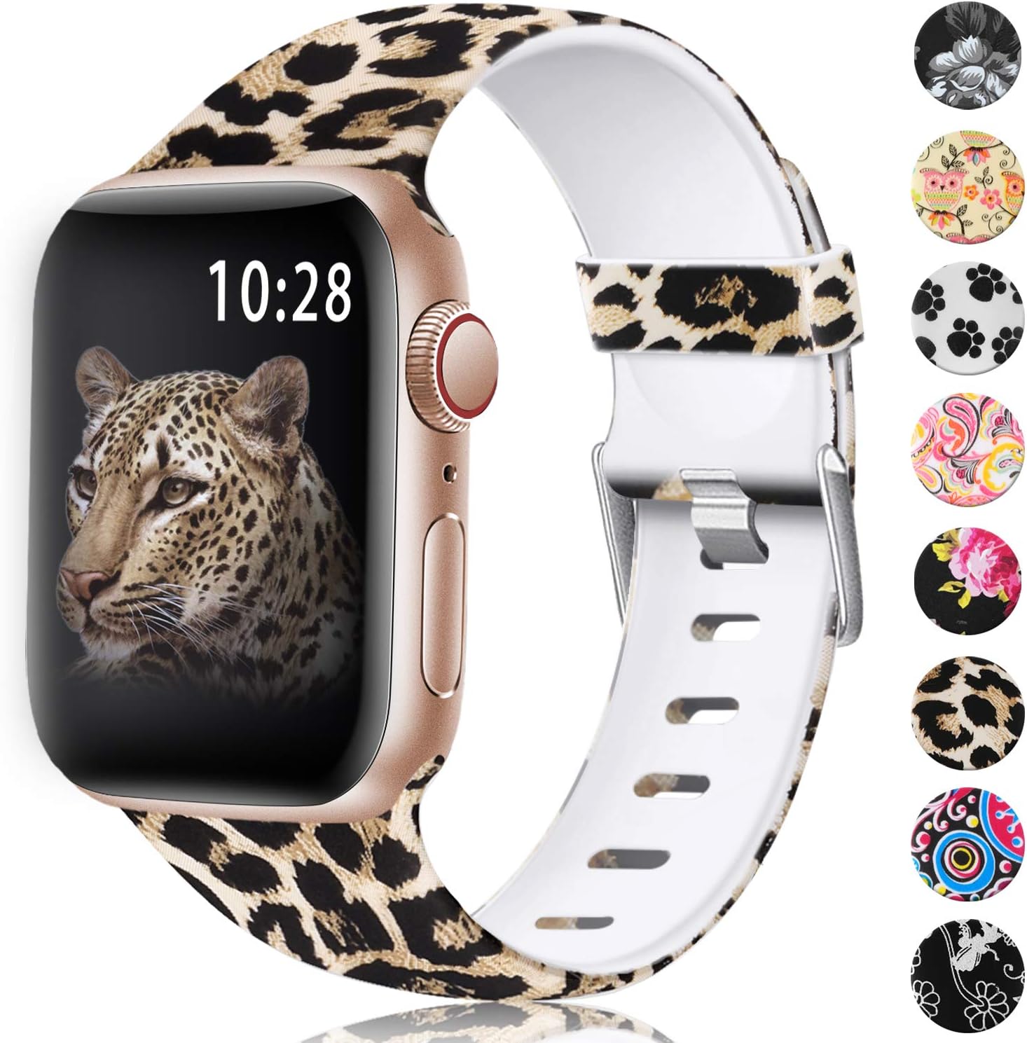 leopard iwatch band