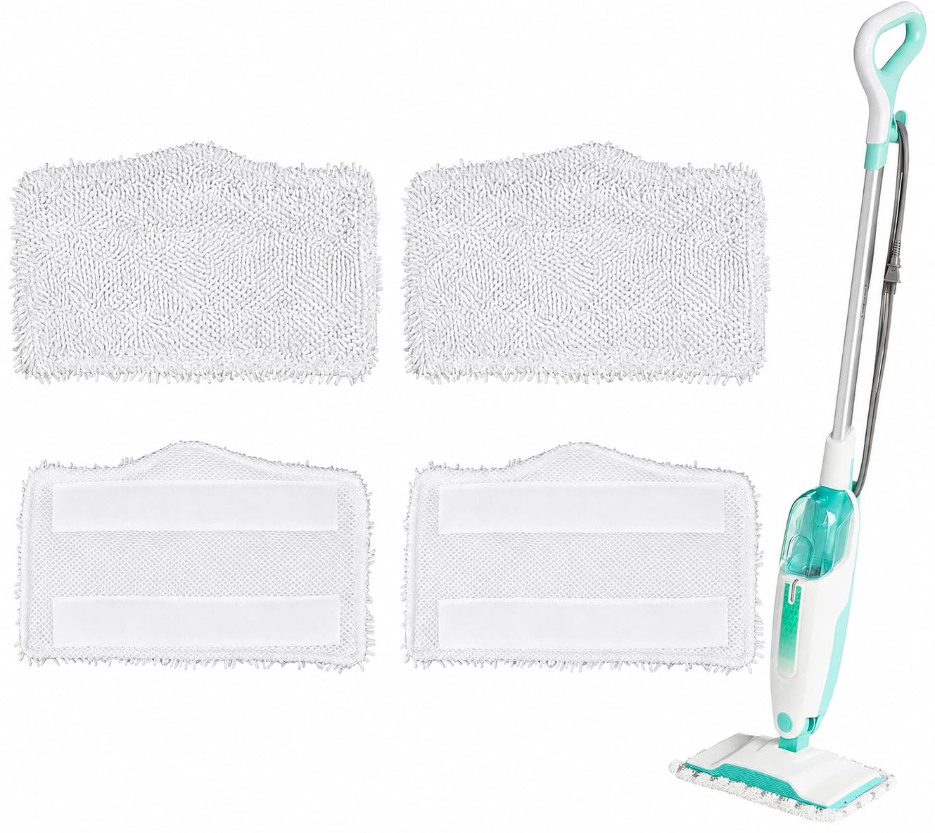 360 ° cabezal de repuesto fregona mopa microfibers Mop Head Recambio para Hurricane roating sistema de mopa