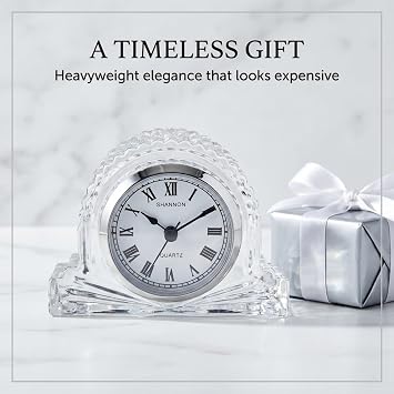 Godinger Shannon Mantle Clock, Small