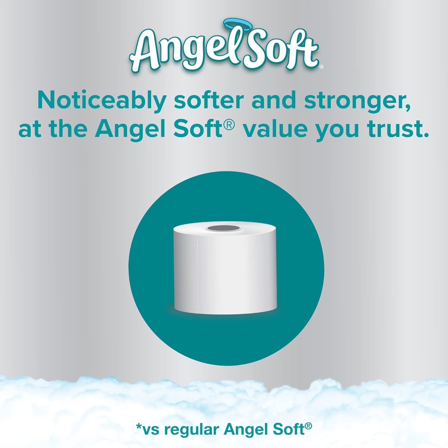 Angel Soft® Ultra Toilet Paper, 36 Mega Rolls, 2-Ply Bath Tissue : Health & Household