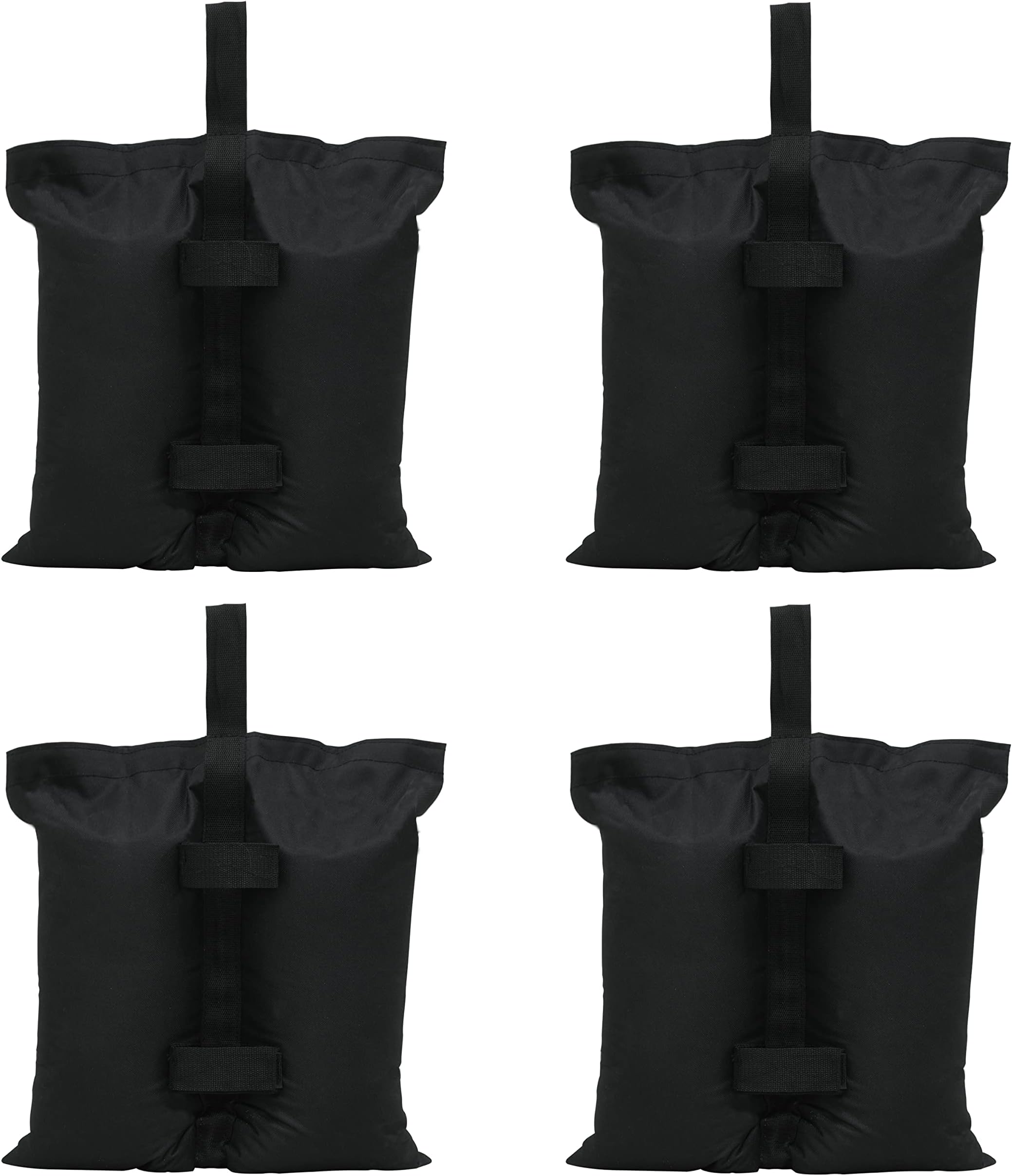 gardzenCanopy Weights Sand Bags, Sandbags for Weight, Tent Weight Bags Set of 4 for Camping Canopy, Outdoor Patio Shelter Umbrellas